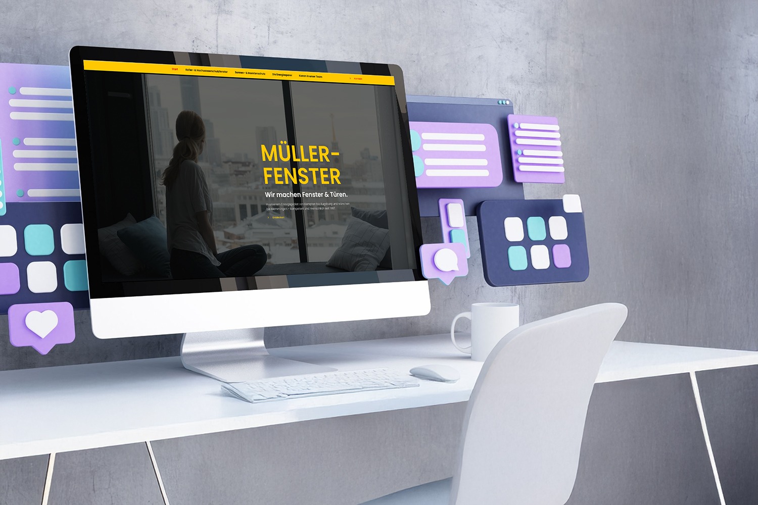 Projekt Müller-Fenster aus Buchloe