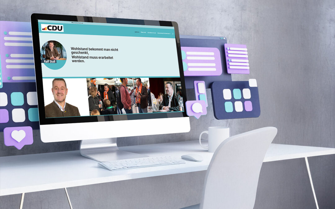 Onepager – Politik-Webseite – ralf-stoll.com