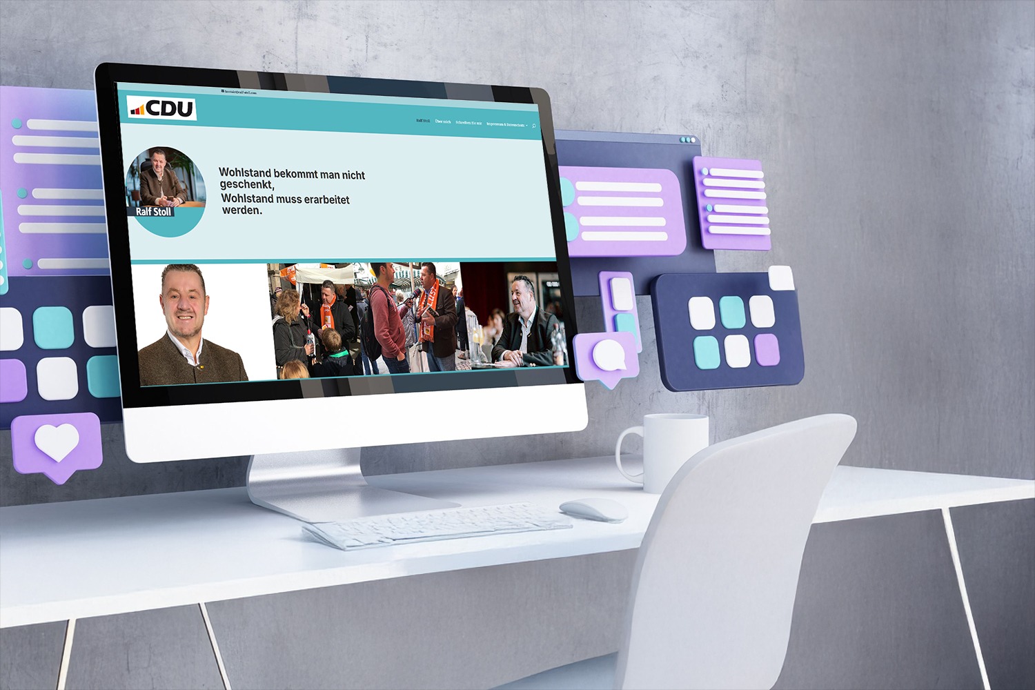 Webseitenprojekt - Lokalpolitiker - Ralf Stoll