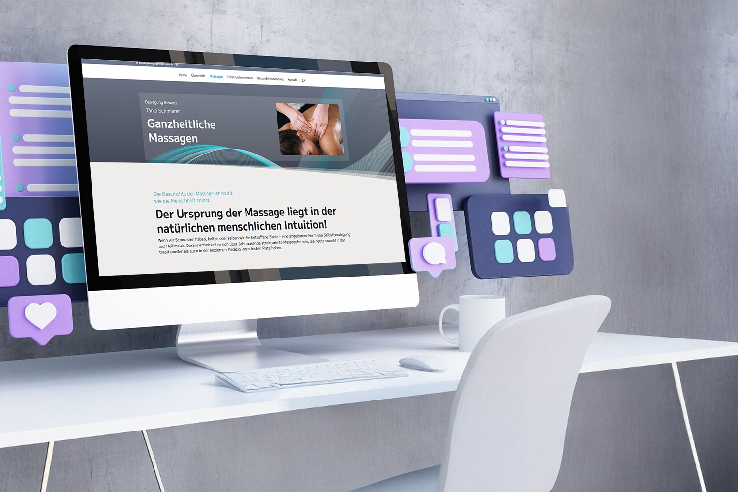 Webseitenprojekt - Gesundheitswesen - bewegungbewegt-praxis.de Webseitenprojekt - Gesundheitswesen - bewegungbewegt-praxis.de